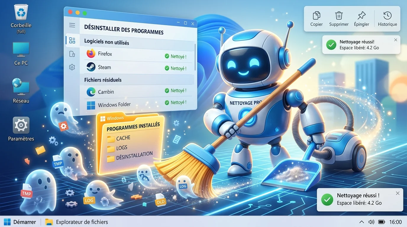 Désinstaller proprement sur Windows : Revo Uninstaller sans résidus